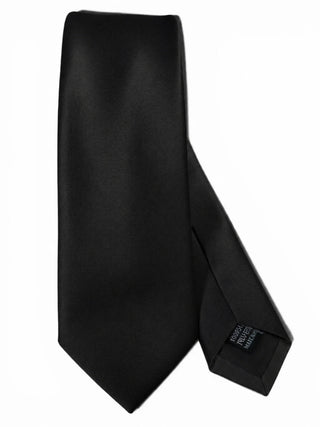 Manuel Ritz cravatta uomo in raso nero