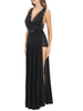 Elisabetta Franchi abito elegante Red Carpet in tulle e jersey nero