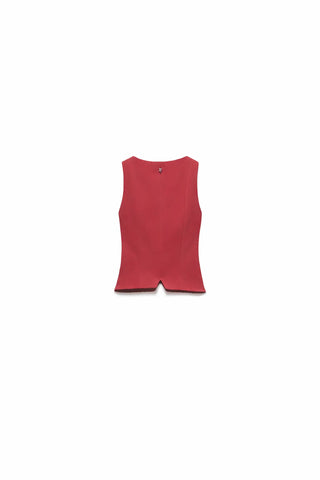 Aniye By gilet crop donna Bella malva
