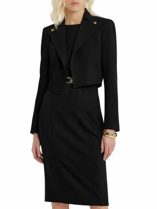 Relish giacca blazer crop Cassel nero
