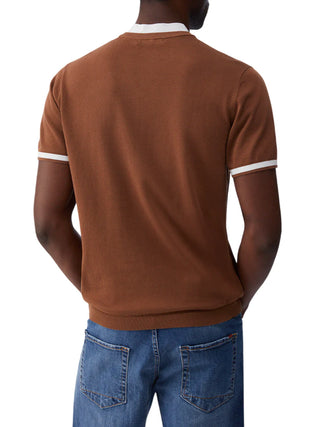 Liu Jo maglia manica corta uomo in cotone marrone