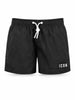 Icon boxer mare bambino con patch logo nero