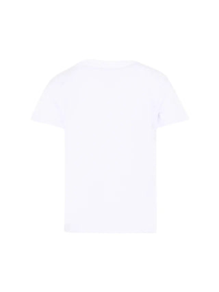 Just Cavalli T-shirt bambino manica corta con logo bianco