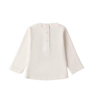 iDo T-shirt manica lunga neonata panna 4F143 0112 iDO