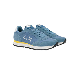 Sun68 sneakers uomo Tom Solid blu avio
