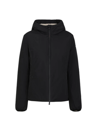 Suns giubbino Aurelia Velour con cappuccio nero GBS53003D BLACK SUNS 
