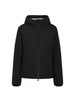 Suns giubbino Aurelia Velour con cappuccio nero