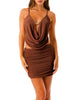 4giveness top lurex schiena scoperta bronzo