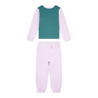 New Balance completo sportivo bambina lilla verde LAKG0254I NUS NEW BALANCE