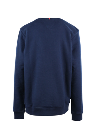 Tommy Hilfiger felpa bambino con logo blu