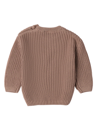 iDo maglia girocollo neonato tortora 4F039 0928 iDO