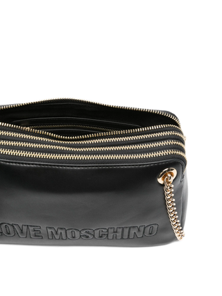Love Moschino borsa a tracolla in ecopelle nero