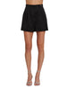 Relish shorts vita alta Yves  in raso nero
