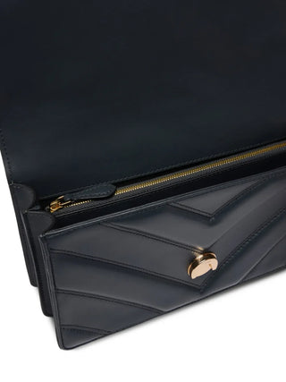 Pinko borsa Love One Classic tripla catena grigio asfalto