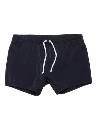 Diesel boxer mare bambino in nylon con logo nero