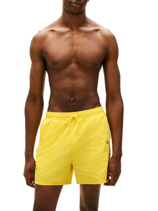 Tommy Hilfiger boxer mare uomo con logo giallo