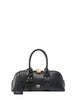 Pinko borsa Bowling Bag in pelle nero oro