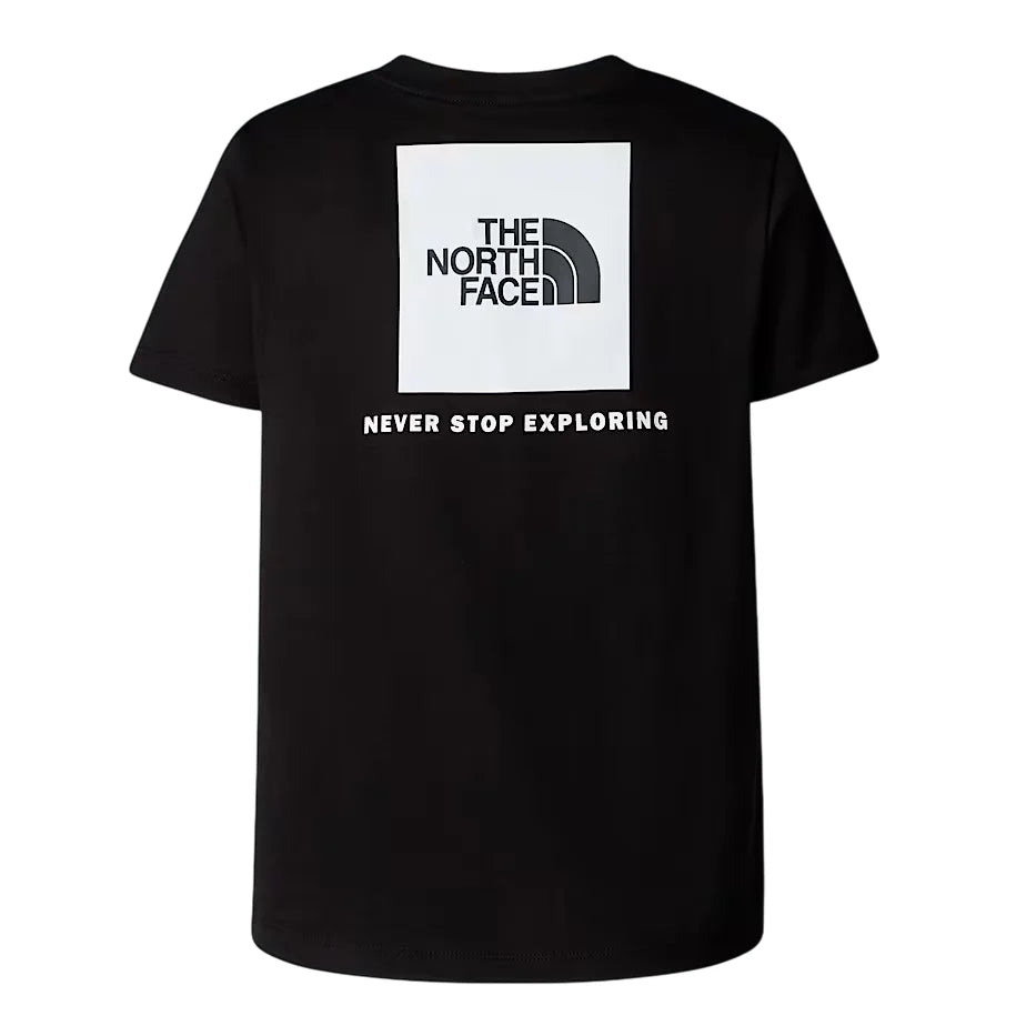 The North Face T-shirt manica corta bambino nero