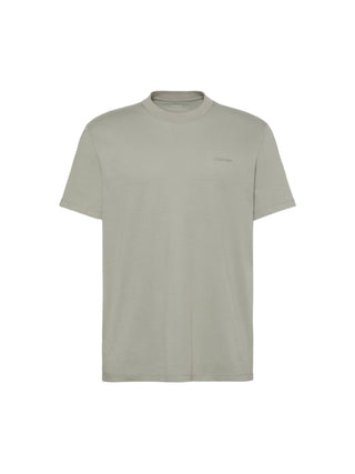 Calvin Klein T-shirt uomo maniche corte con logo verde