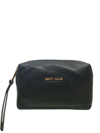 Marc Ellis pochette in pelle trapuntata nero ISARA DO BLACK-GOLD MARC ELLIS