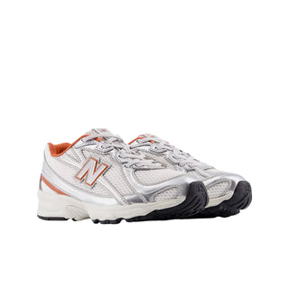 New Balance sneakers 740 unisex bambino panna arancio
