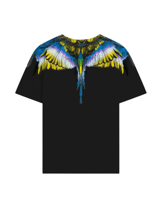 County of Milan T-shirt bambino con stampa iconica nero F5CMJBTH064 110 COUNTY OF MILAN KIDS