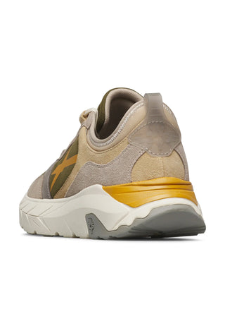 W6yz sneakers uomo Next in suede e tessuto verde beige