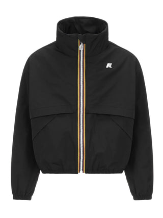 K-Way giubbino in nylon Aubette bambina nero