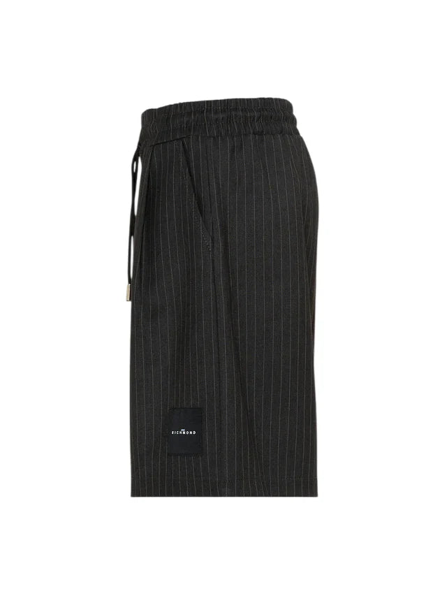 John Richmond bermuda bambino Krishi gessati grigio