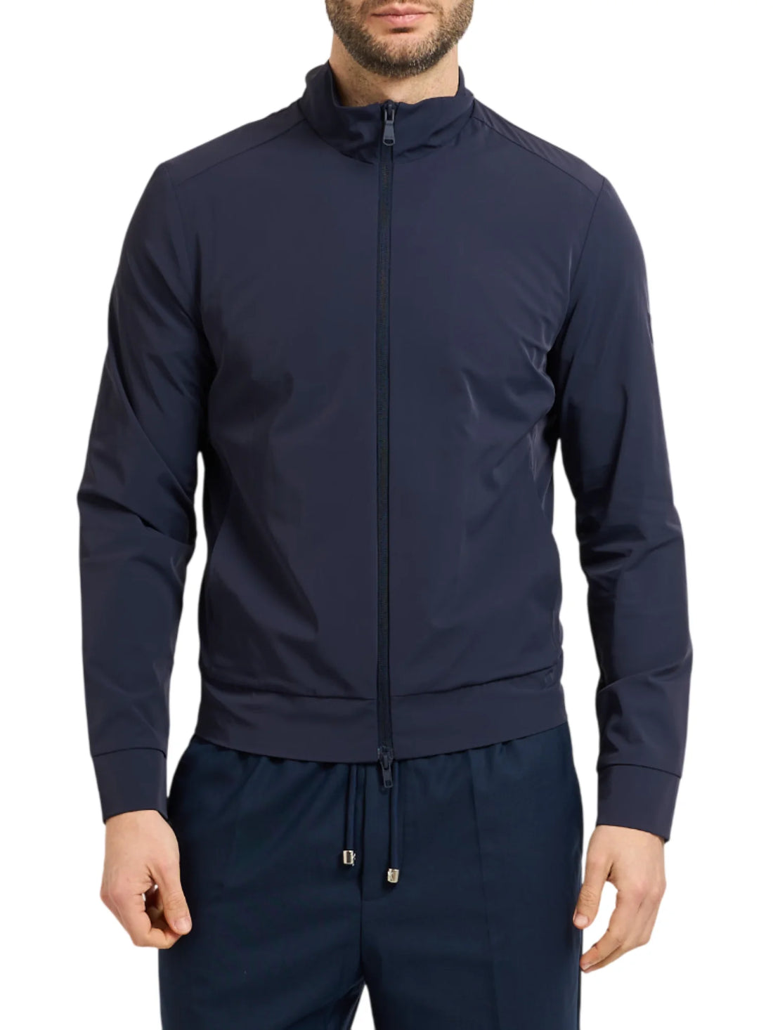 Yes Zee giubbino uomo in nylon blu