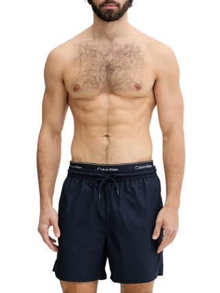 Calvin Klein boxer mare uomo con fascia logata blu