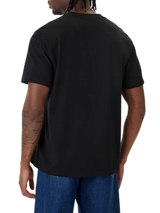 Calvin Klein T-shirt uomo manica corta con logo nero