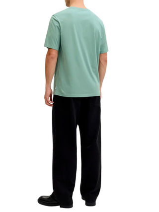 Jack&Jones T-shirt uomo manica corta verde acqua