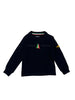 Aeronautica Militare T-shirt bambino manica lunga nero