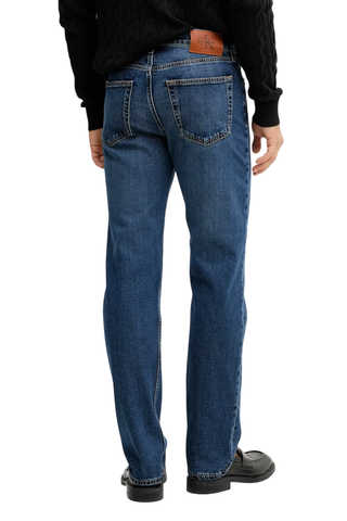 Calvin Klein Jeans jeans gamba dritta uomo lavaggio blu