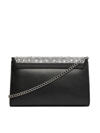 Love Moschino borsa a tracolla con applicazioni gioiello nero