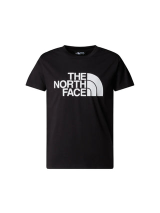 The North Face T-shirt bambino con logo nero