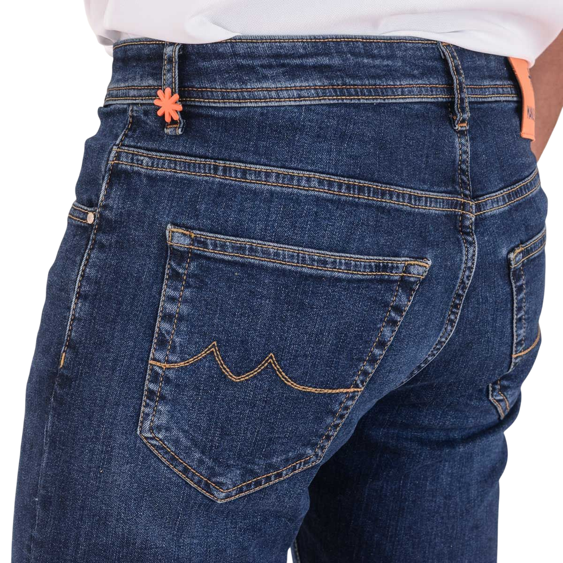 Manuel Ritz jeans uomo slim fit lavaggio blu