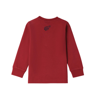 iDo T-shirt manica lunga bambino bordeaux 4F235 2297 iDO