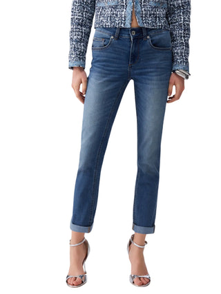 Liu Jo jeans skinny Monroe donna lavaggio blu