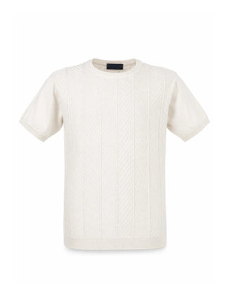 Emanuel Pris maglia bambino manica corta panna