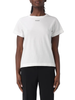 Pinko T-shirt manica corta Basico con logo bianco