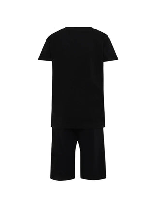 Just Cavalli completo bambino T-shirt e shorts nero