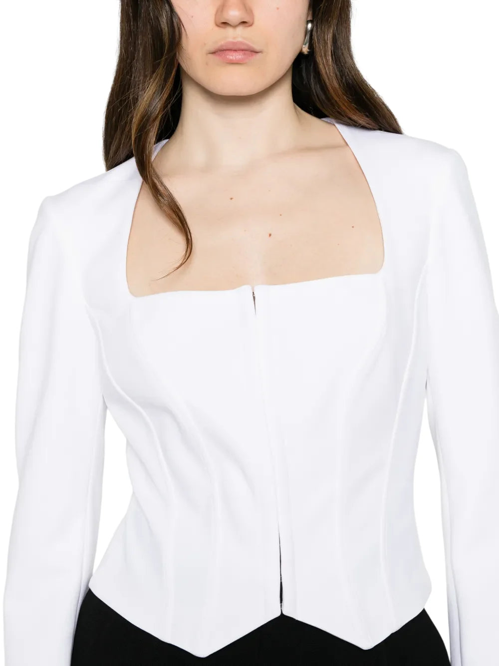 Aniye By giacca Shana donna stile bustier bianco