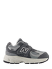 New Balance sneakers 2002 bambino in mesh e suede grigio