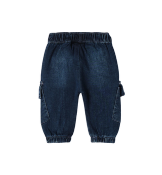 iDo jeans cargo neonato lavaggio blu 4F112 7450 iDO