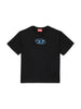 Diesel T-shirt manica corta bambino nero