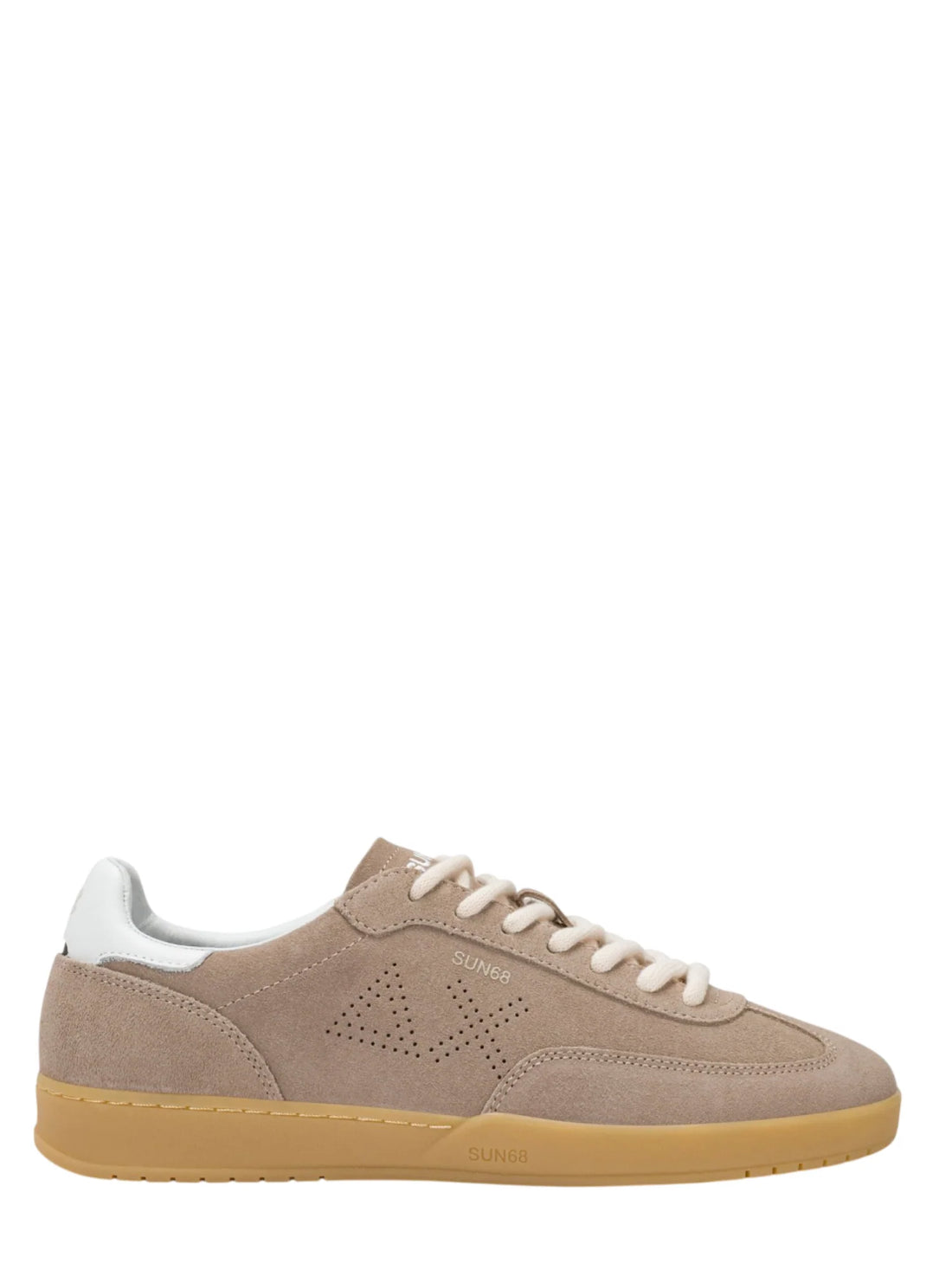 Sun68 sneakers uomo California Sun in suede tortora