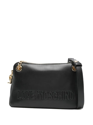Love Moschino borsa a tracolla in ecopelle nero JC4346PP0N-KA0 00B MOSCHINO LOVE 