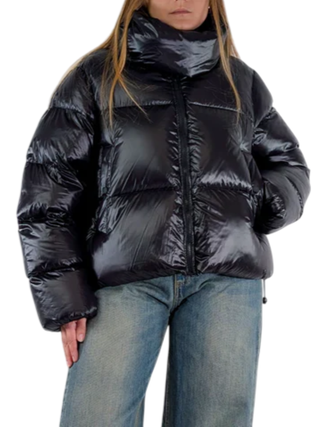 Vicolo piumino trapuntato donna nero TF0082 NERO VICOLO 